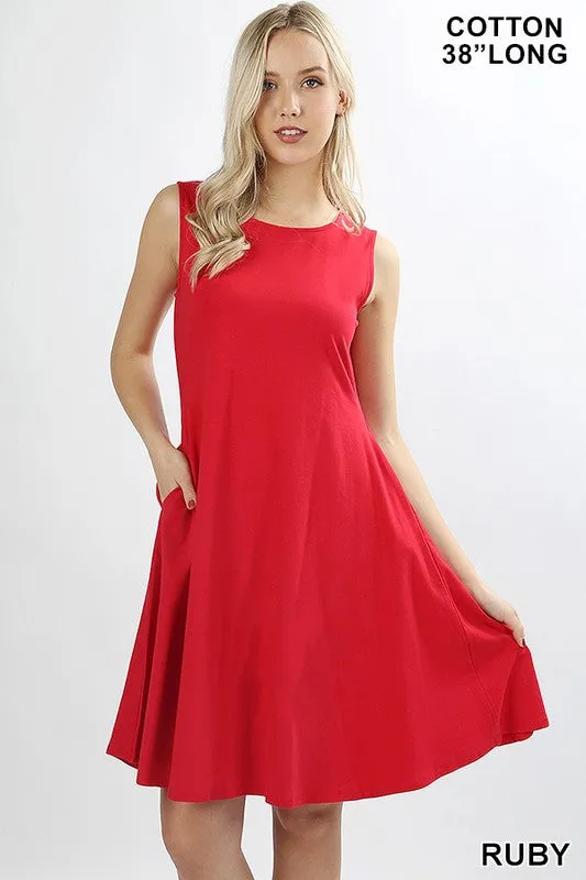 ZE12 - SLEEVELESS DRESS